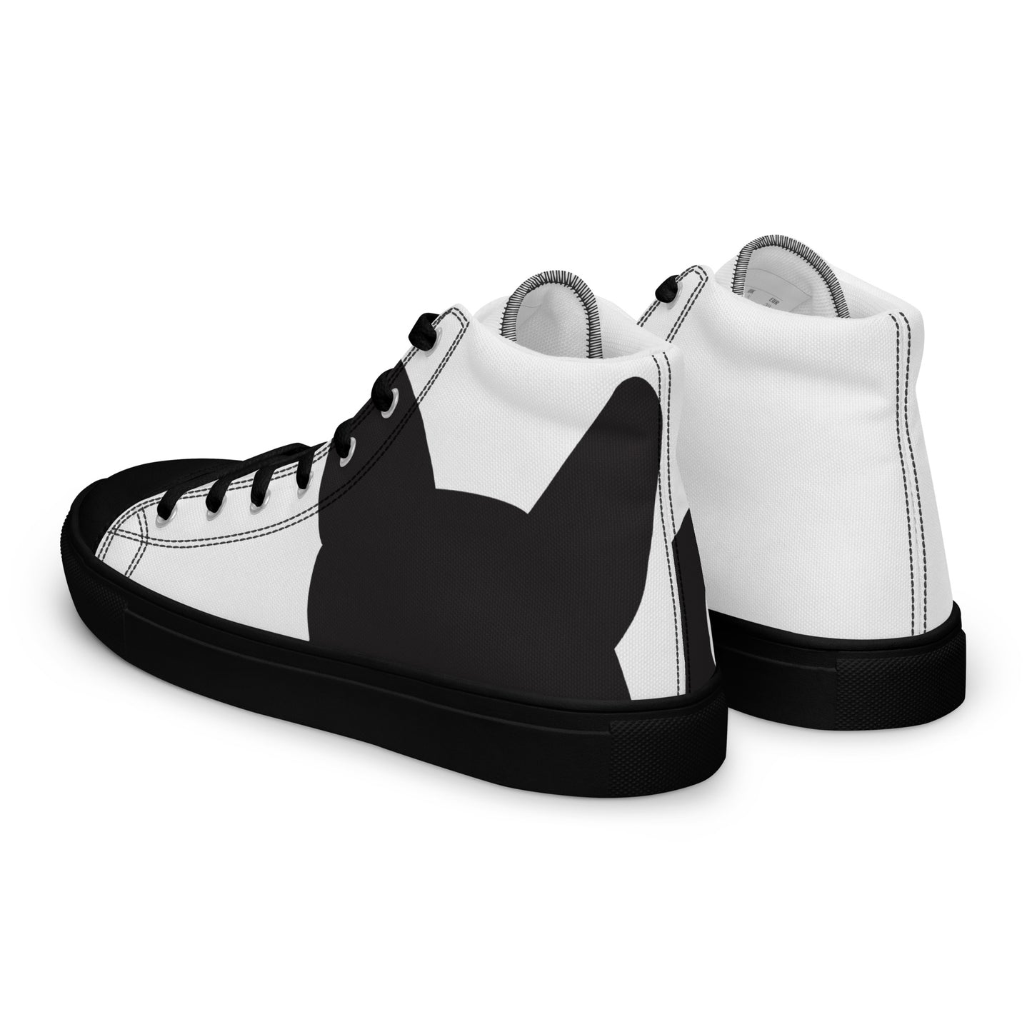 Men’s high top canvas shoes