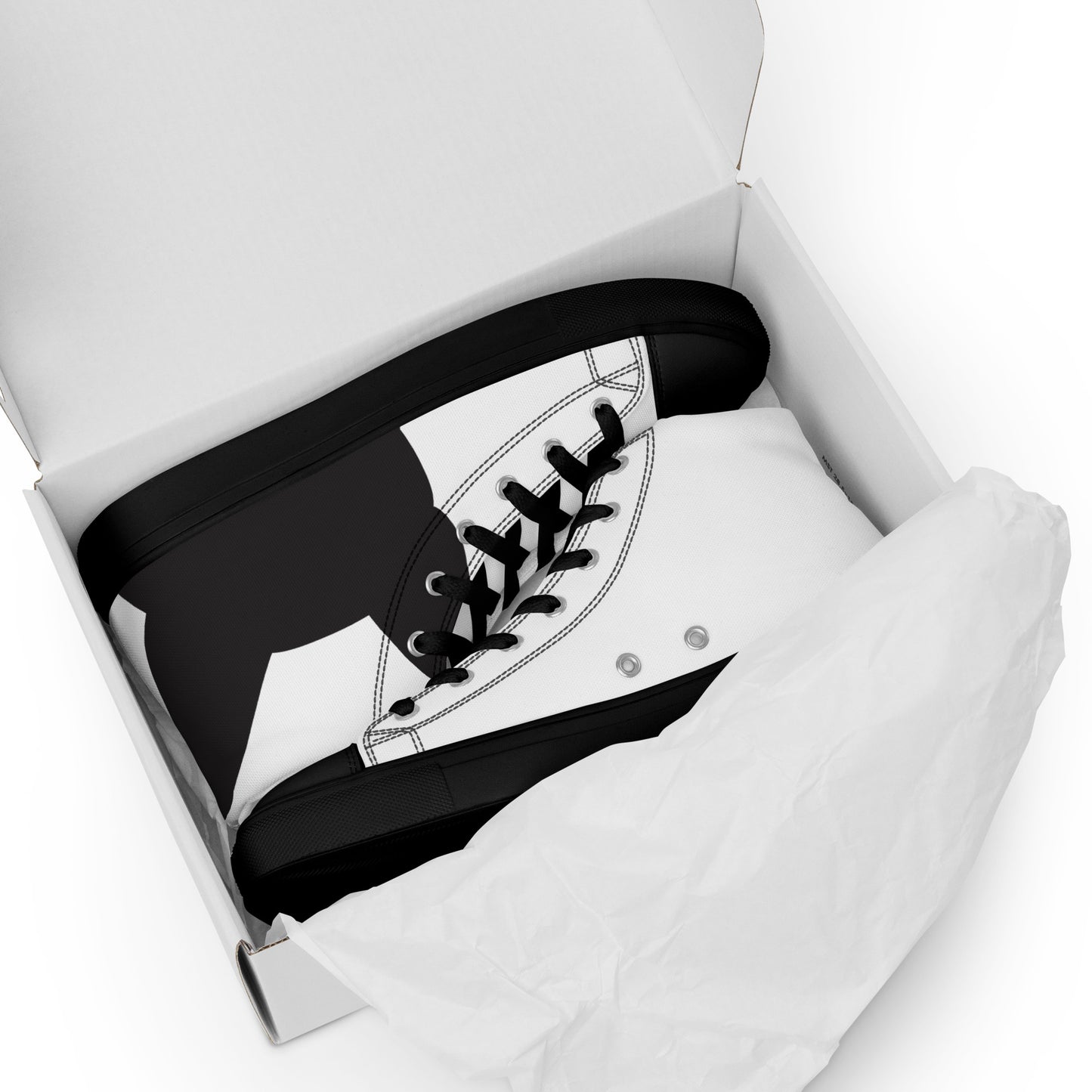 Women’s high top canvas shoes