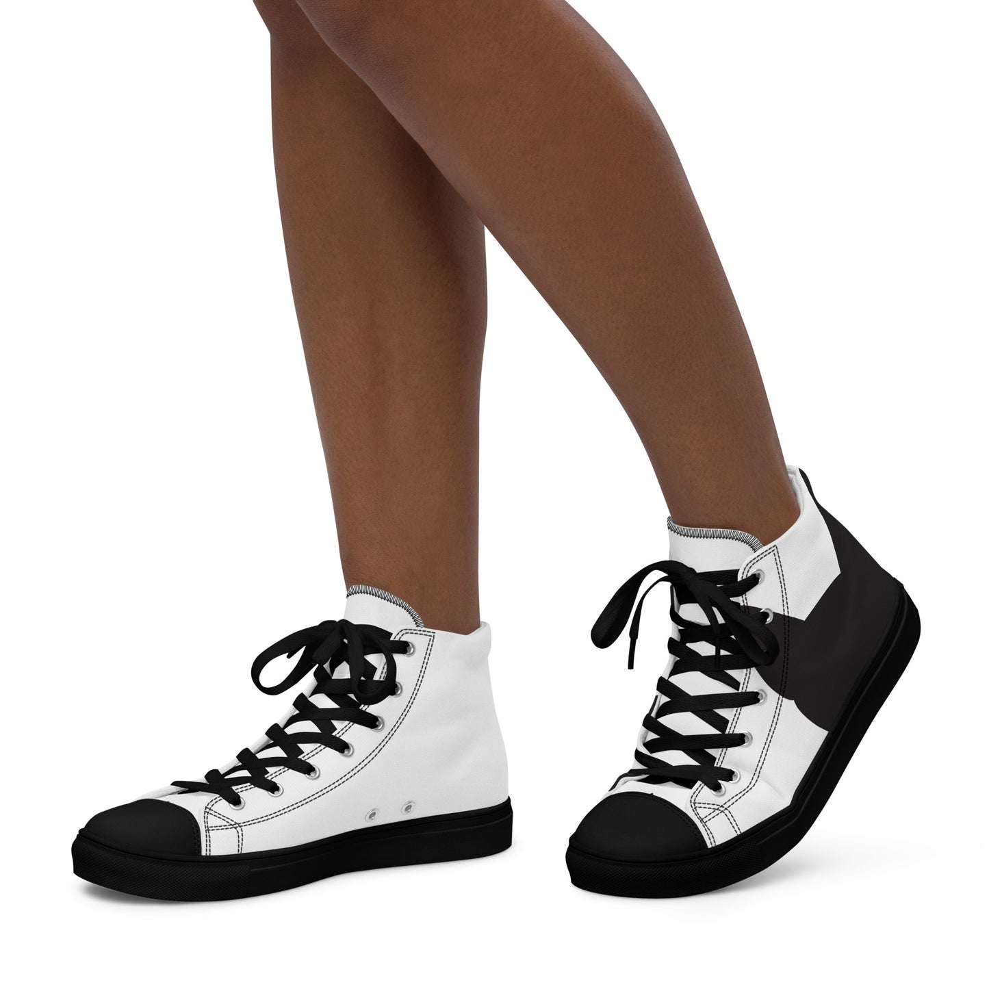 Women’s high top canvas shoes