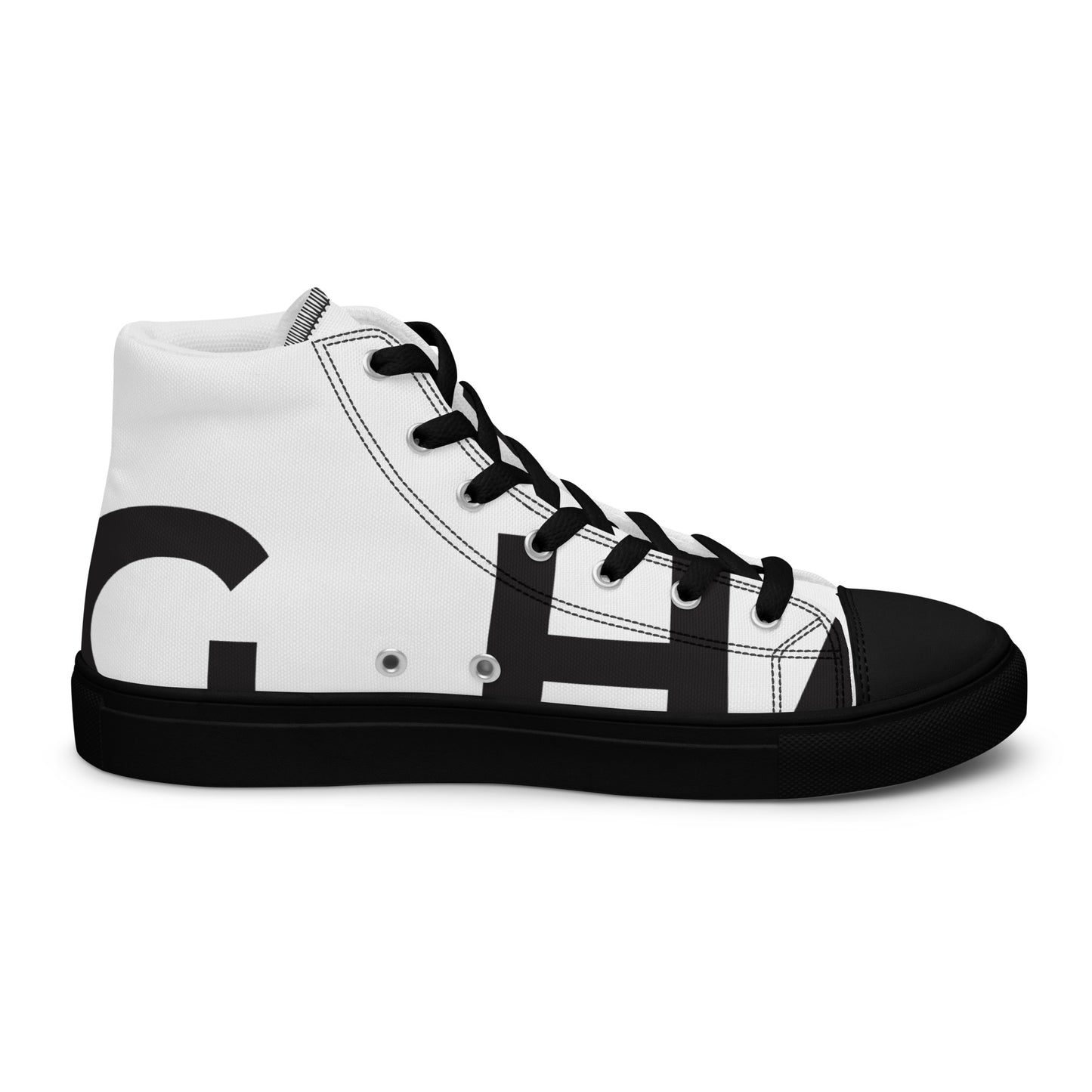 Women’s high top canvas shoes