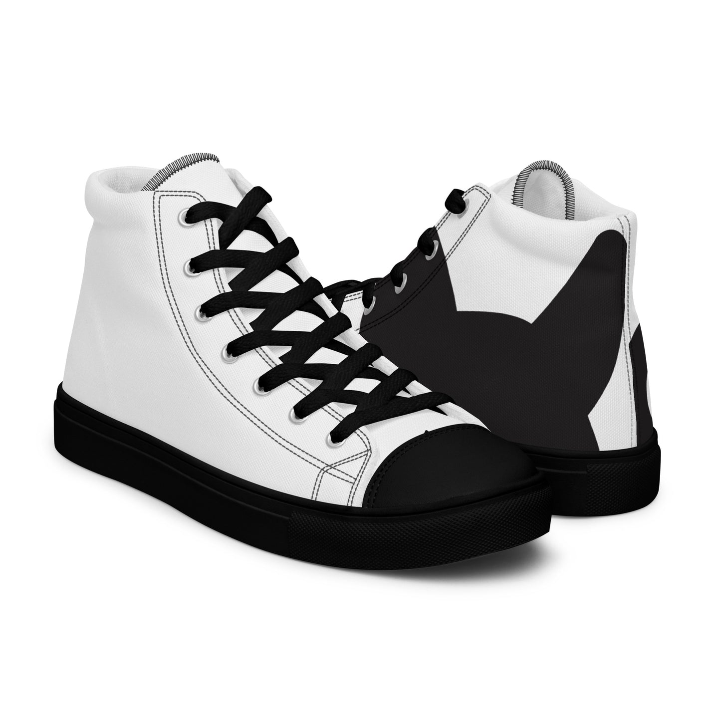 Women’s high top canvas shoes